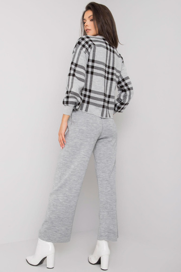 Šedá pletená souprava Marthe 2