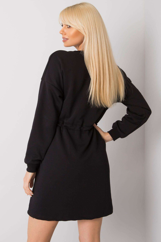 Černé oversized šaty Kelbi RUE PARIS