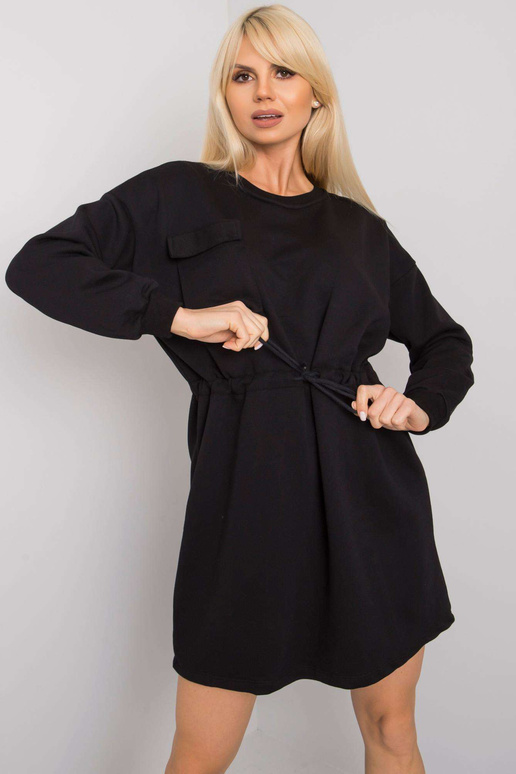 Černé oversized šaty Kelbi RUE PARIS