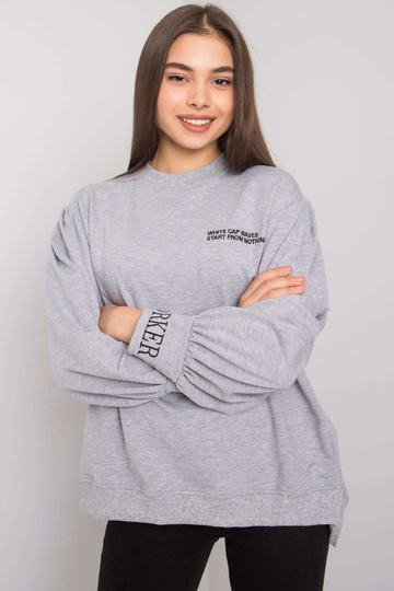 Šedá melanžová mikina s... 2