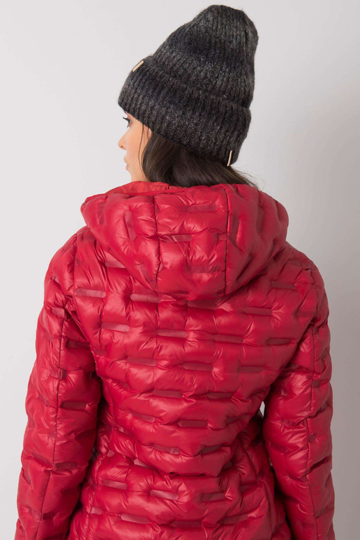 Černá a šedá čepice ombre