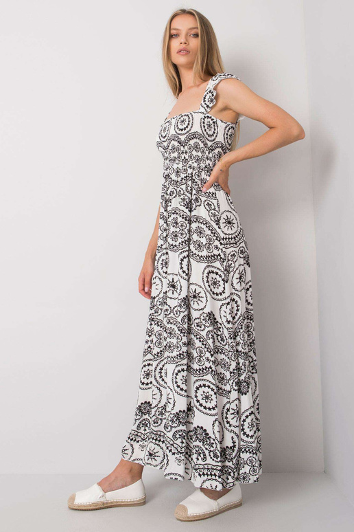 Bíločerné maxi šaty Tayla Bíločerné maxi šaty Tayla