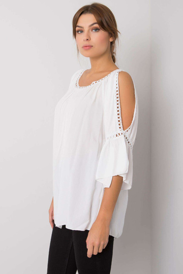 Bílá viskózová halenka...