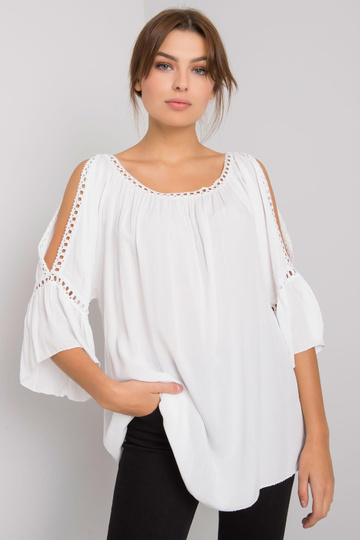 Bílá viskózová halenka... 2