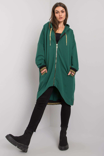 Tmavě zelená mikina Alissa