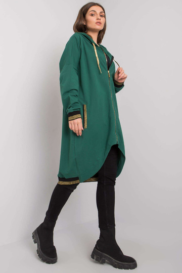 Tmavě zelená mikina Alissa 2