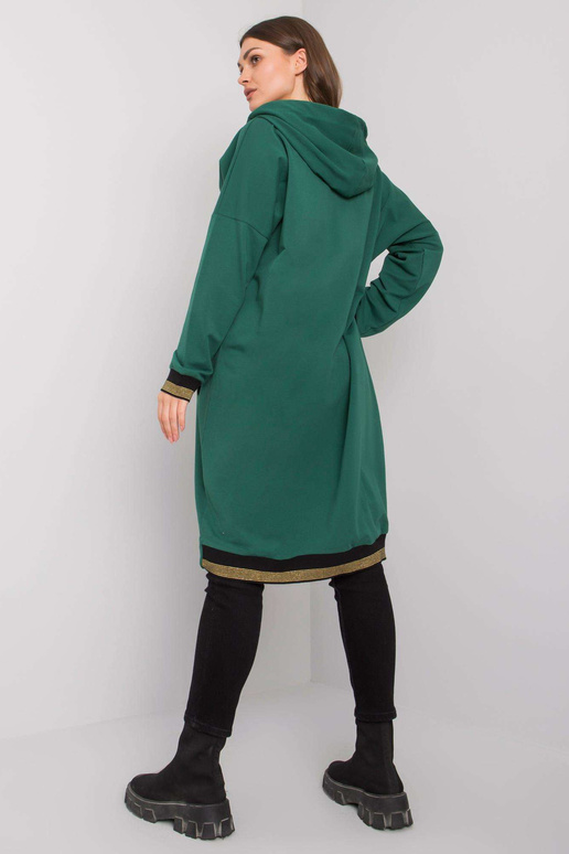 Tmavě zelená mikina Alissa