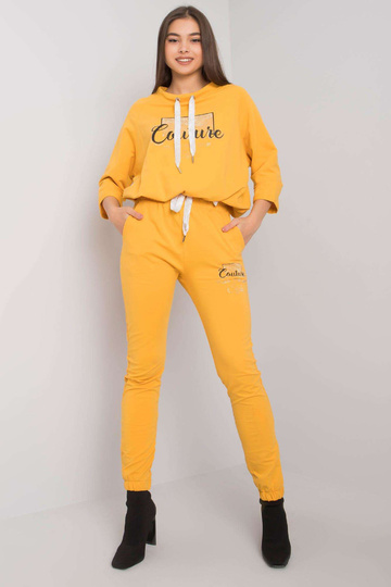 Tmavě žlutá sada s... 2