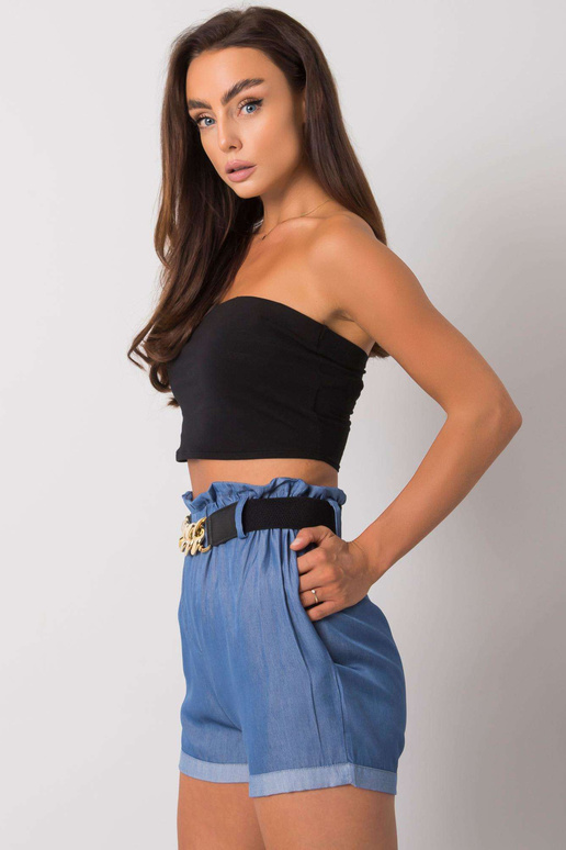 Modré kraťasy s proužkem Marella