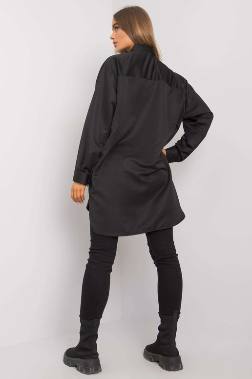 Cathyina černá oversize košile