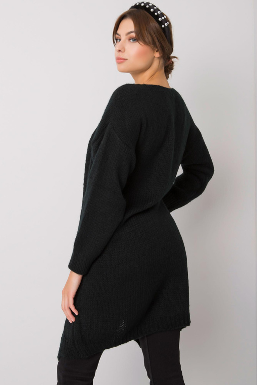 Yohana OCH BELLA Černý pletený cardigan