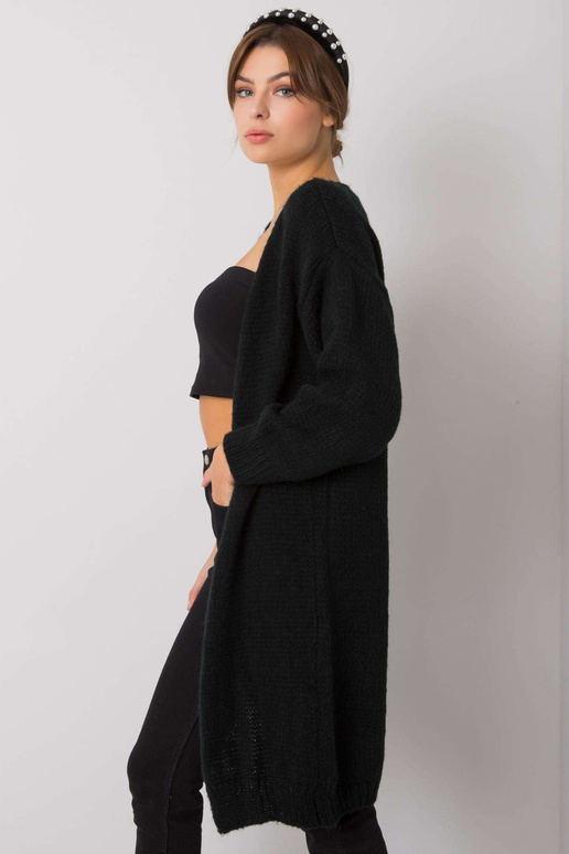 Yohana OCH BELLA Černý pletený cardigan