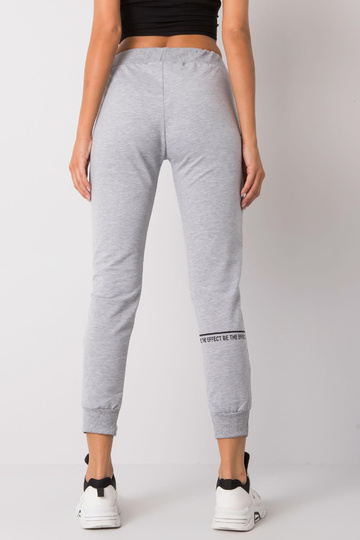 Šedé bavlněné tepláky Winsley