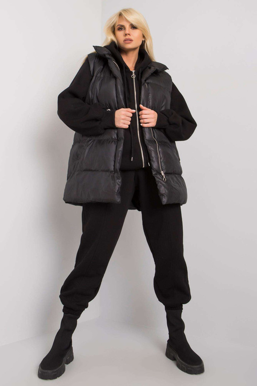 Černá třídílná souprava s vestou Abigail