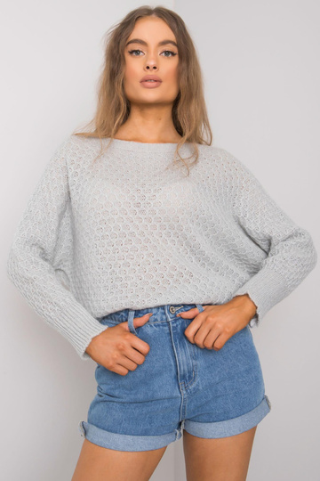 Šedý oversized svetr Layana... 2