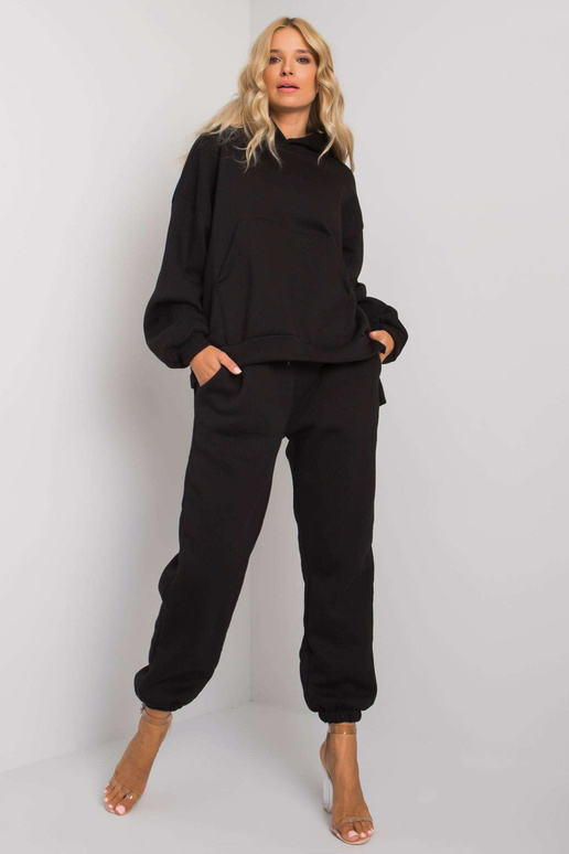 Černá tepláková souprava Janessa