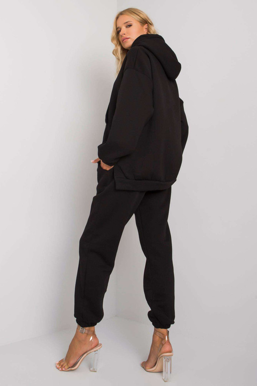 Černá tepláková souprava Janessa