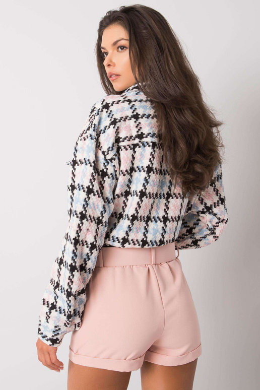 Špinavé růžové šortky s páskem Mabinty