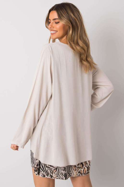 Béžové volné šaty Gracilyn