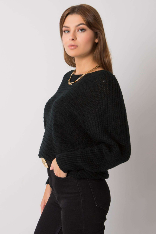 Carina OCH BELLA Černý pletený svetr