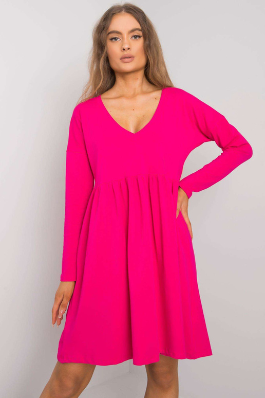 Fuchsiové šaty Brooke RUE PARIS
