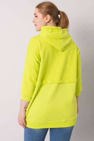 Limetková mikina plus...