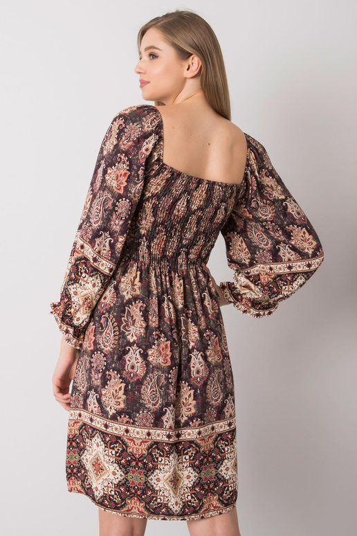 Tmavě hnědé šaty od Hayley OCH BELLA Tmavě hnědé šaty od Hayley OCH BELLA