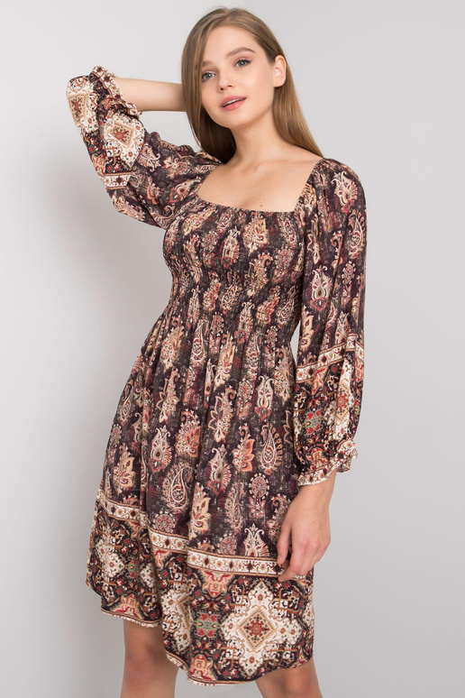 Tmavě hnědé šaty od Hayley OCH BELLA Tmavě hnědé šaty od Hayley OCH BELLA