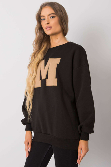 Černá bavlněná mikina Armelle 2