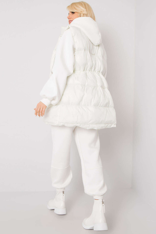 Ecru třídílný set s vestou Abigail