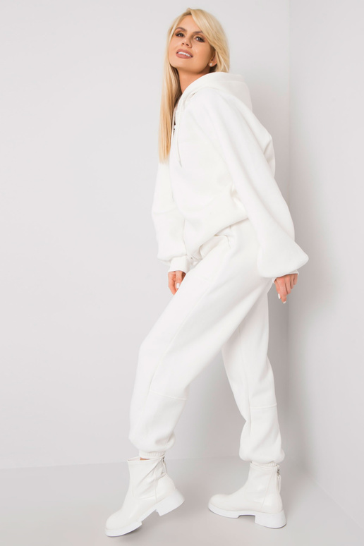 Ecru třídílný set s vestou Abigail