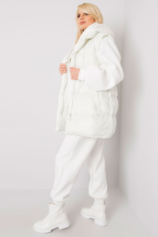 Ecru třídílný set s vestou Abigail