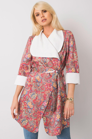 Dámský červený vzorovaný...