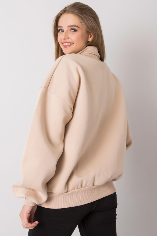 Kelly béžová oversized mikina