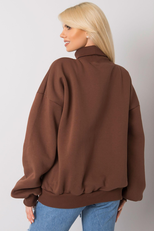 Hnědá oversized mikina Kelly