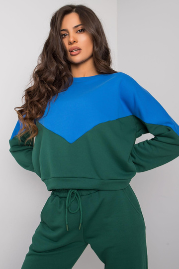 Modro-zelený komplet s...