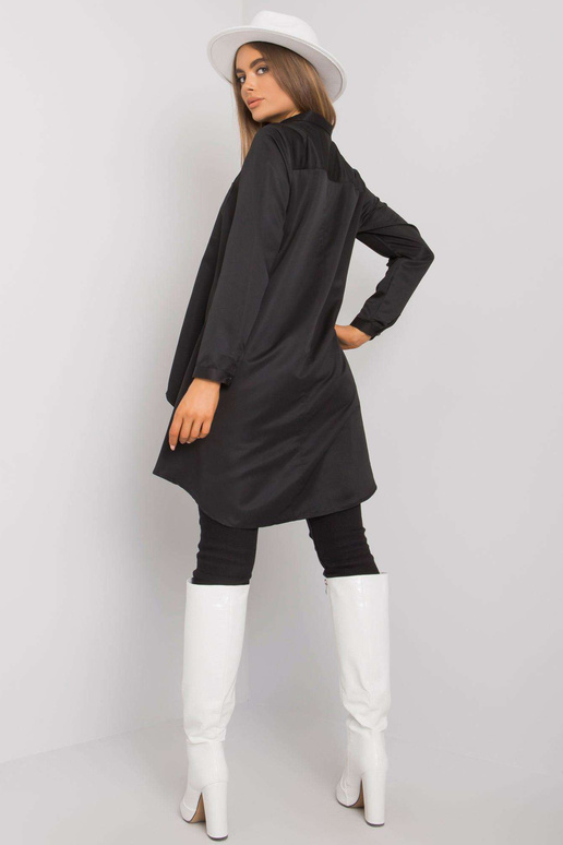 Gillianina černá asymetrická košile