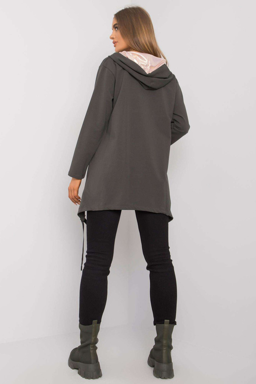 Tmavá khaki mikina Narissa