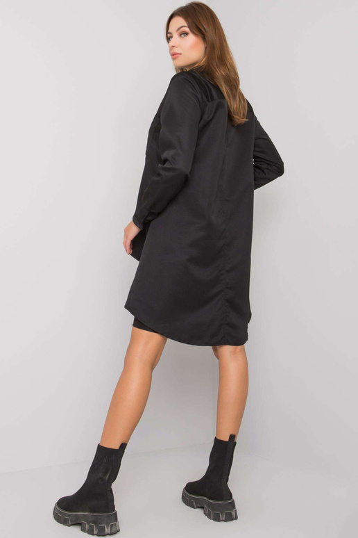 Černá asymetrická košile Brinleigh