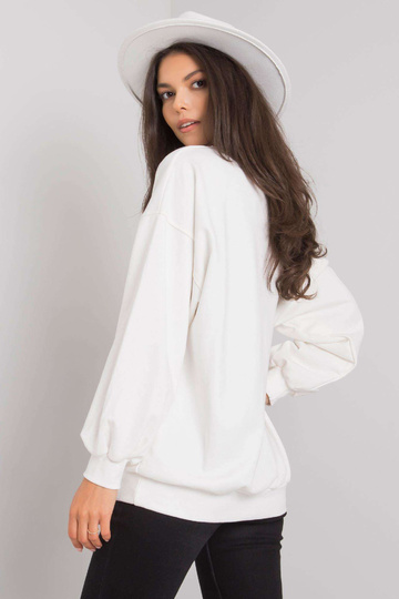 Ecru mikina s potiskem Basile 2