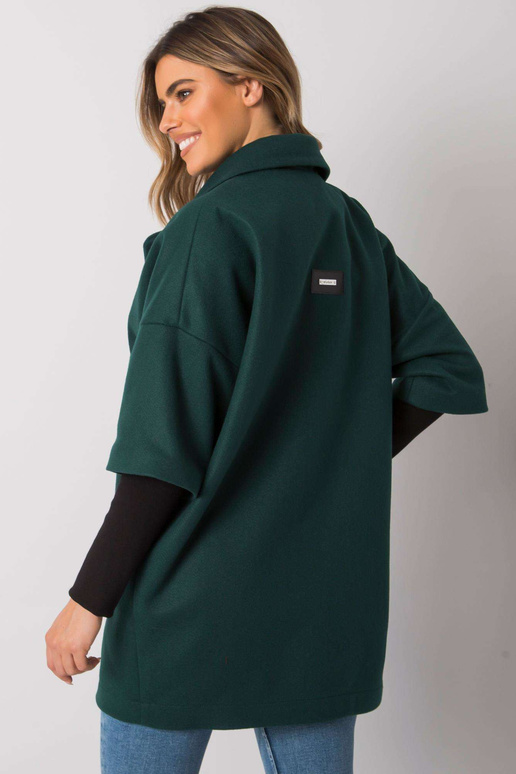 Płaszcz-CHA-PL-0409.30X-ciemny zielony Płaszcz-CHA-PL-0409.30X-ciemny zielony