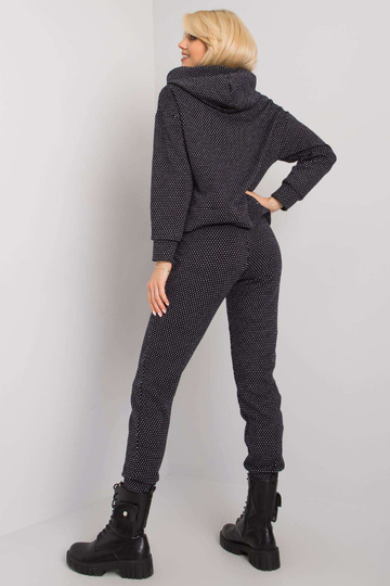 Černý úplet Blake s kapucí 2