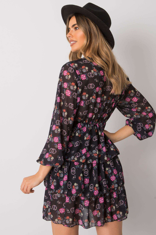 Černé ležérní šaty Elois RUE PARIS