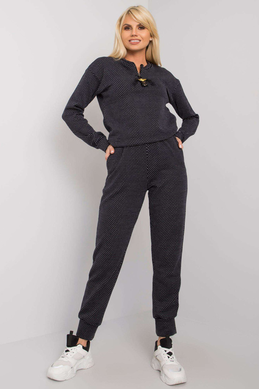 Černá Neya dvoudílná pletená sada