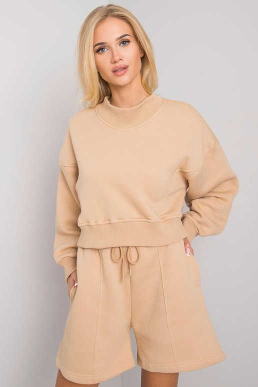 Velbloudí mikina Thilde s kapucí