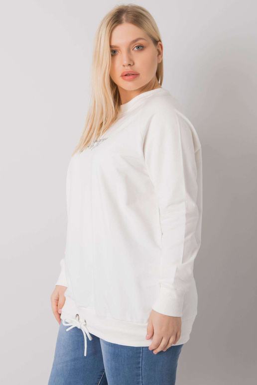 Ecru mikina plus size velikosti s...