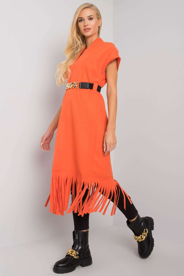 Oranžový přehoz Forla s...