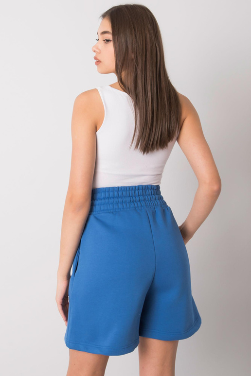 Tmavě modré teplákové šortky Larianna