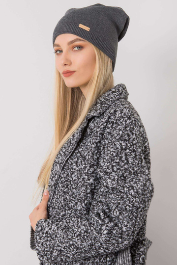 Tmavě šedá čepice RUE PARIS 2