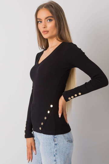 Černá proužkovaná halenka... 2